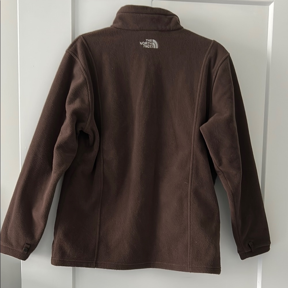 The North Face Brown Puffer Jacket Full Zip - Picture 4 of 4